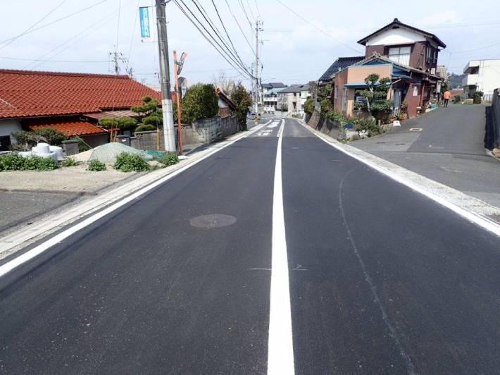 （一）八重垣神社線上乃木工区 県単舗装整備工事その１の写真